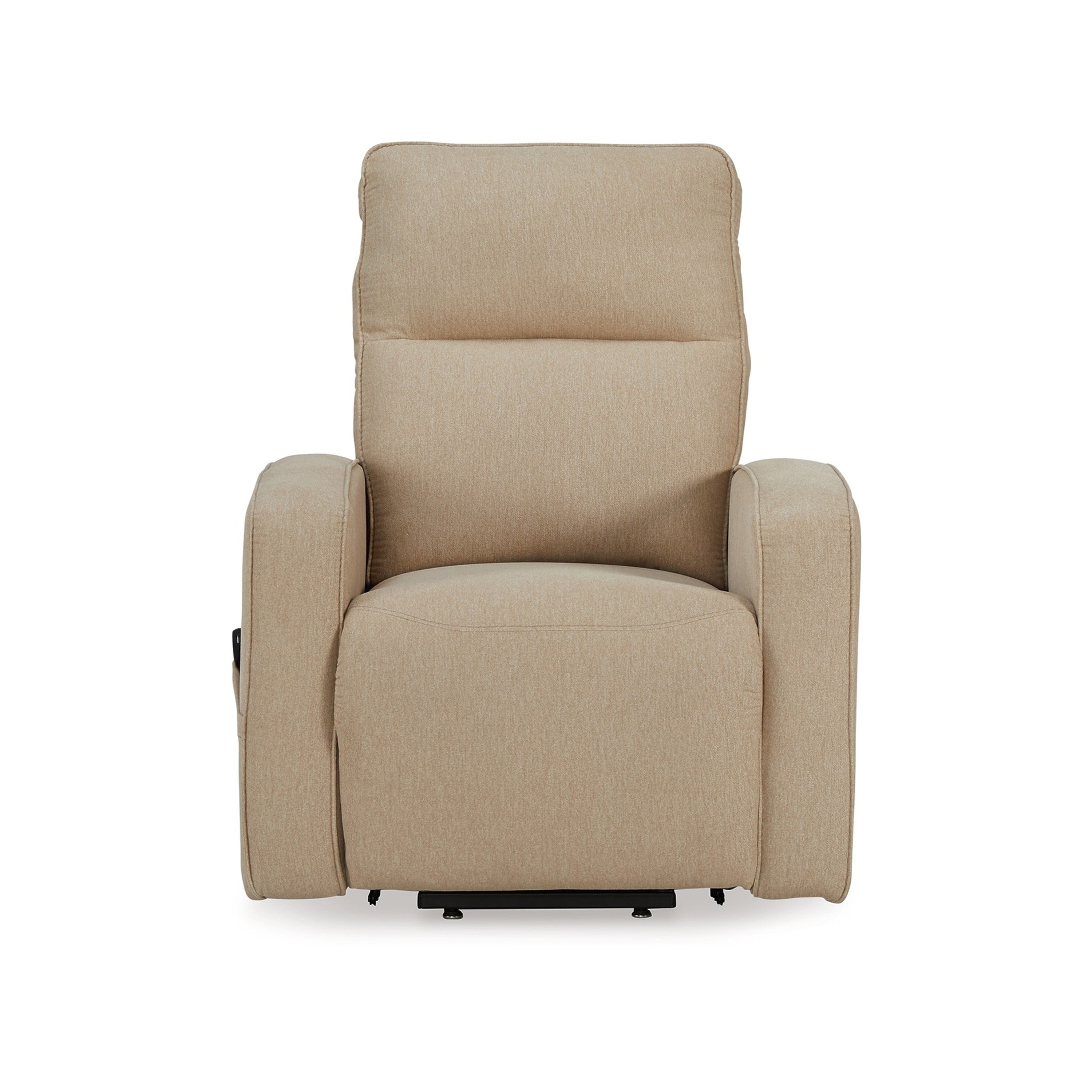 Fauteuil inclinable électrique Lawson, polyester taupe, rembourrage en mousse souple