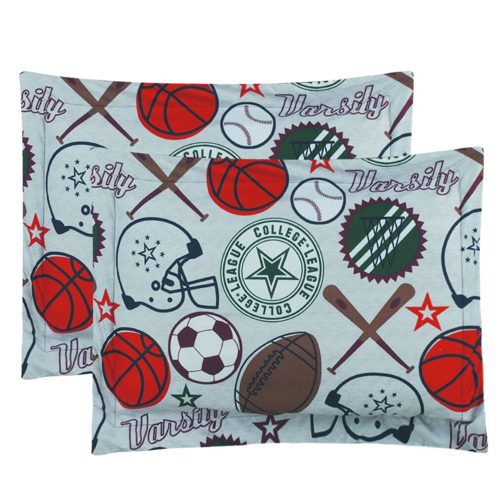 Parure de lit ALEX + BELLA League Sports en microfibre douce