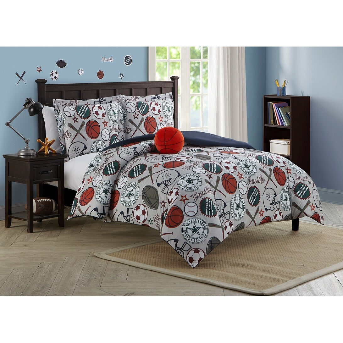 Parure de lit ALEX + BELLA League Sports en microfibre douce