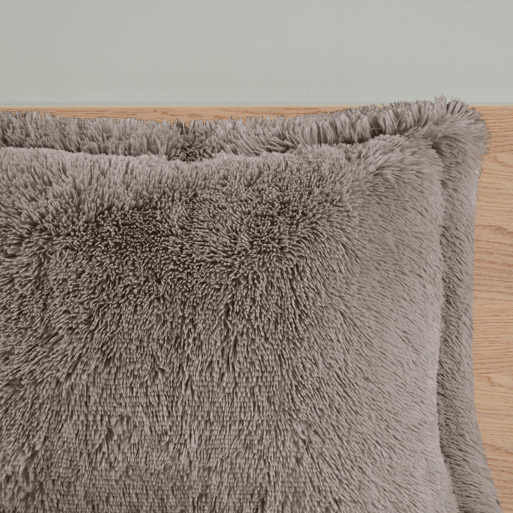 Ensemble de mini-couette à poils longs Leena au design intelligent