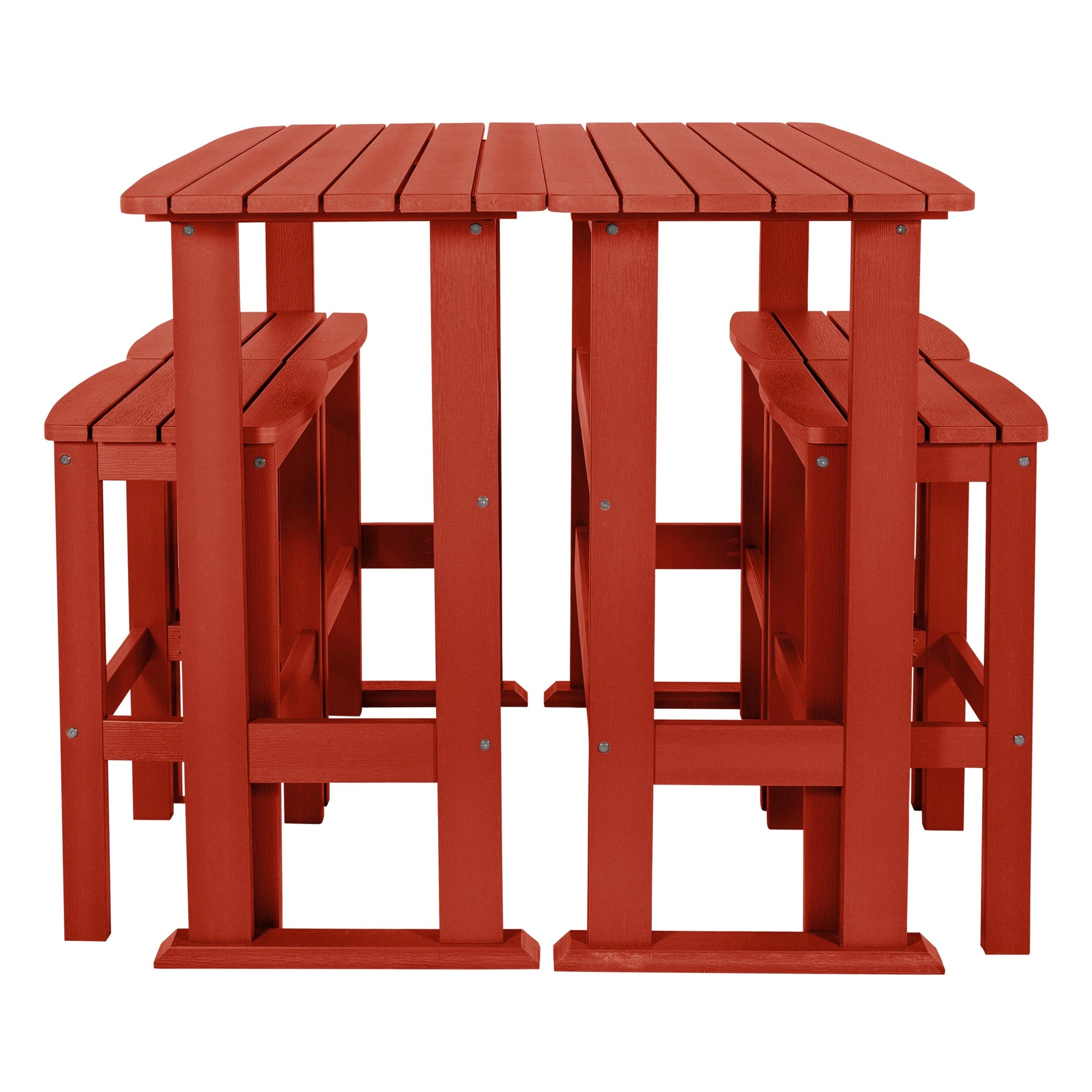 Ensemble de balcon extérieur Lehigh 6 pièces - Hauteur bar