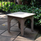 Ensemble de salon de jardin Cambridge Casual Leon 3 pièces en teck avec coussin