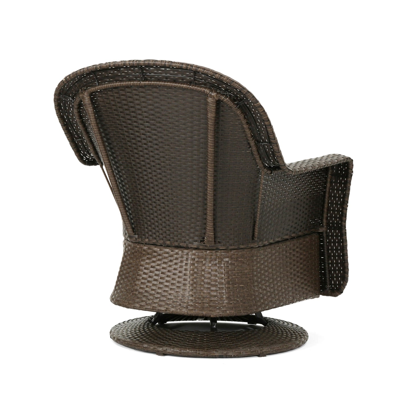 Fauteuil club d'extérieur en osier Liam (lot de 2) par Christopher Knight Home