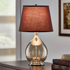 Lampe de table en verre Liezen par iNSPIRE Q Modern