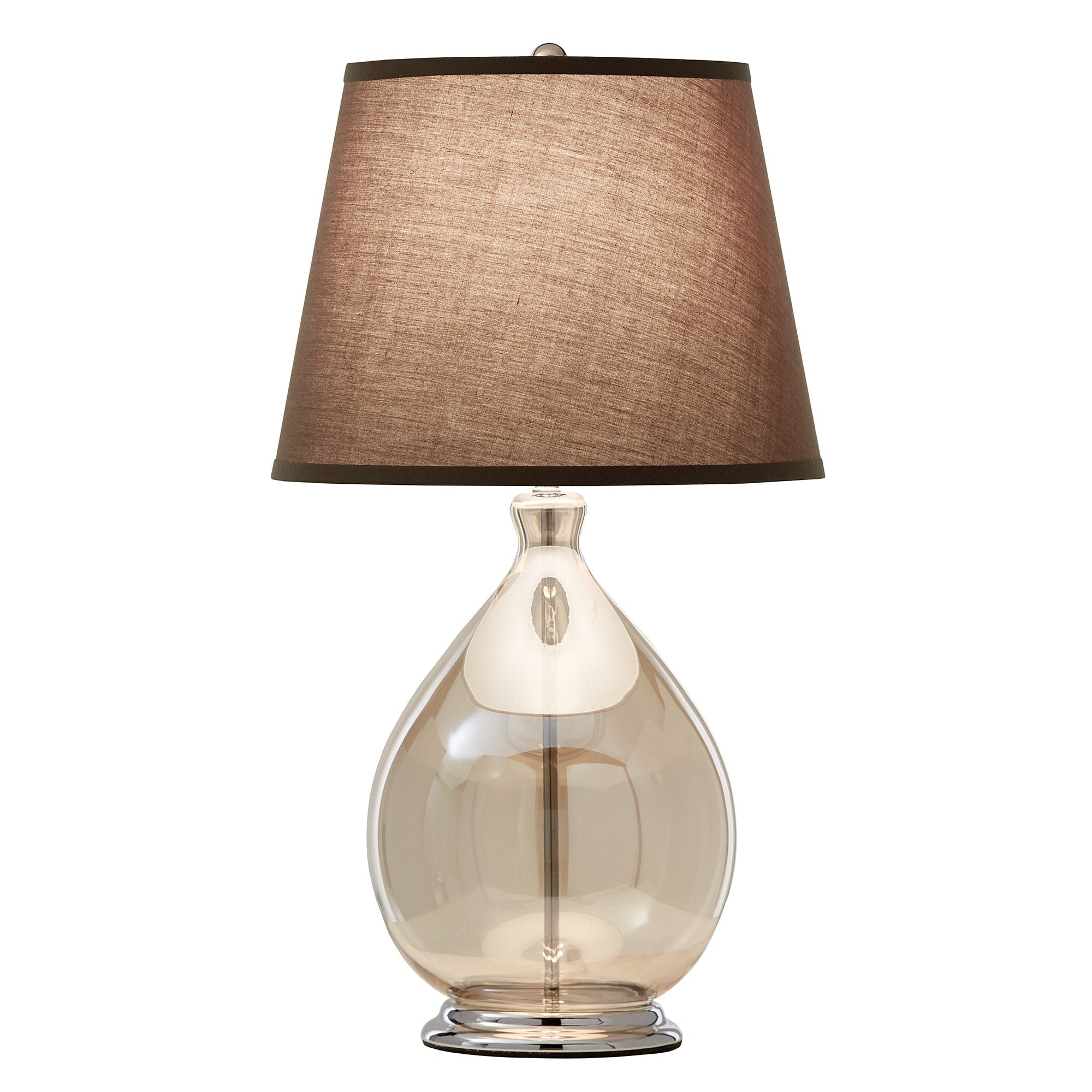 Lampe de table en verre Liezen par iNSPIRE Q Modern