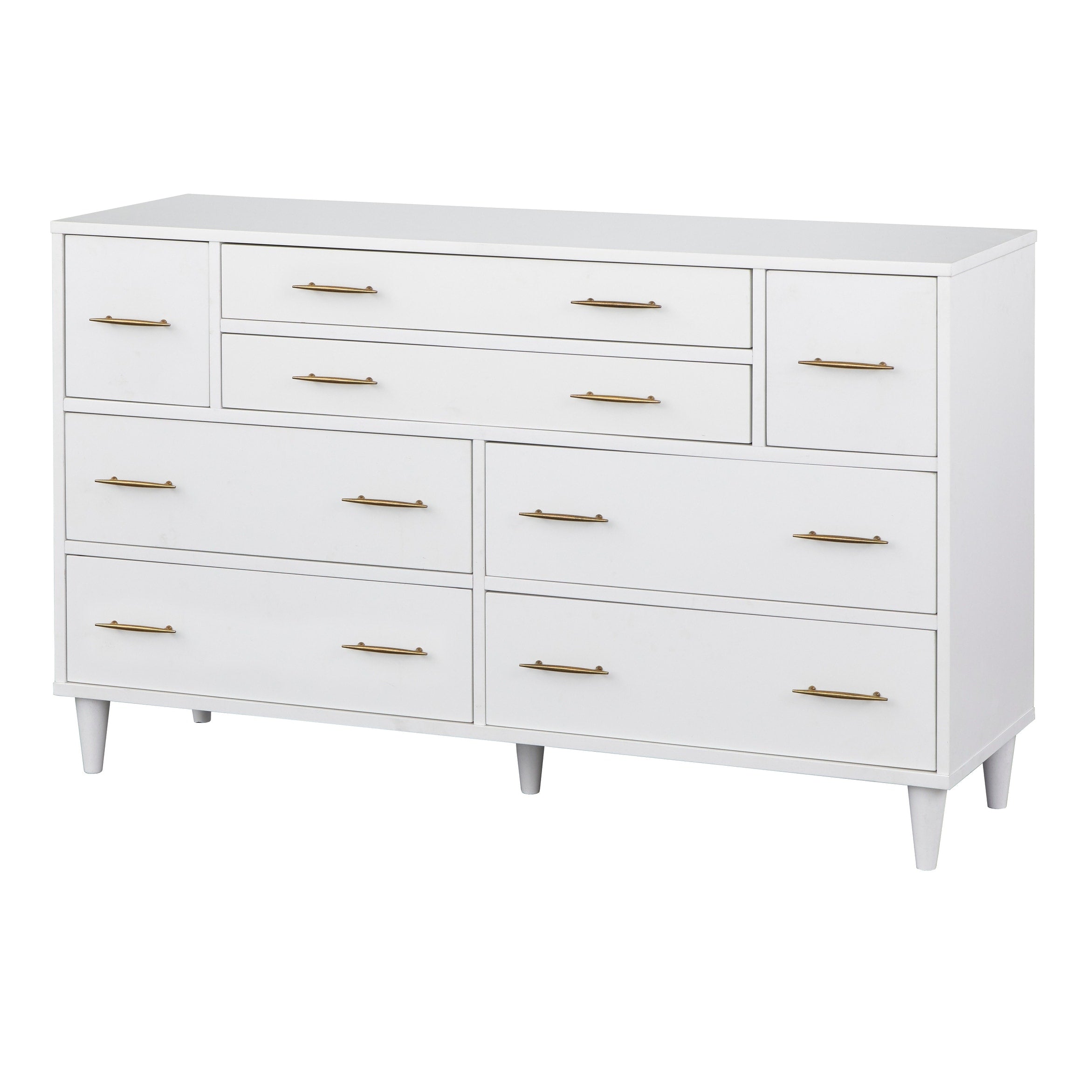 Commode Ana à 8 tiroirs de style milieu de siècle de Lifestorey