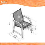 Ensemble de salle à manger de luxe LifestyleGarden 9 pièces en teck pour patio extérieur