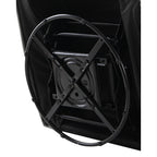 Fauteuil inclinable manuel pivotant à 360° en cuir synthétique gris clair avec protection anti-salissure pour les pieds et tissu résistant aux rayures des chats