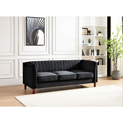 Canapé design carré capitonné Line