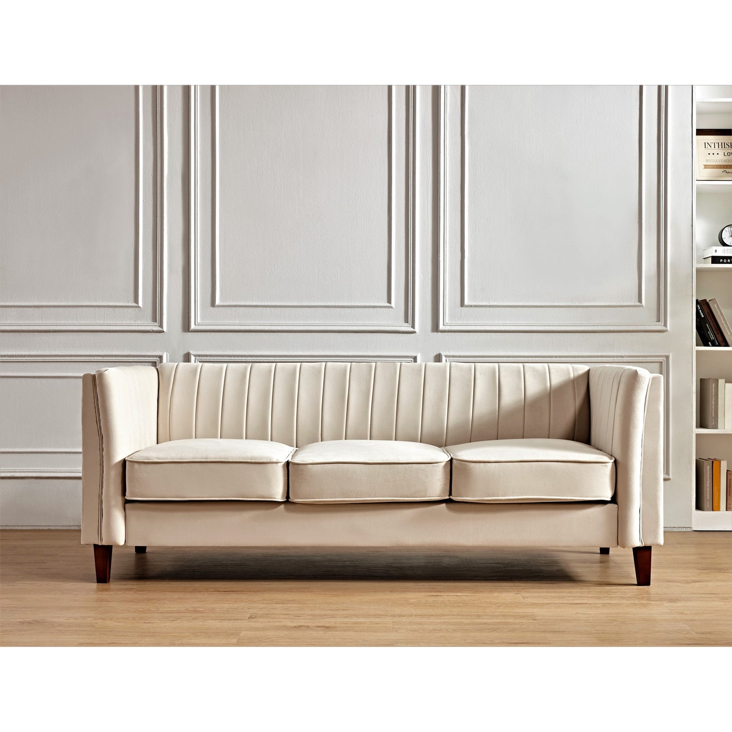 Canapé design carré capitonné Line