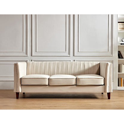 Canapé design carré capitonné Line