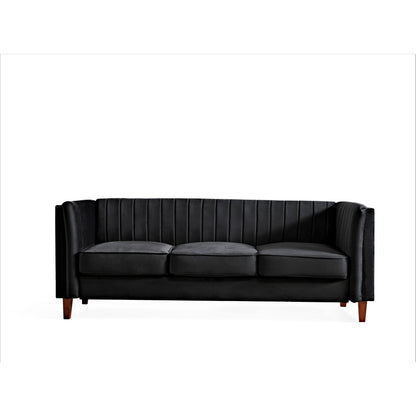 Canapé design carré capitonné Line