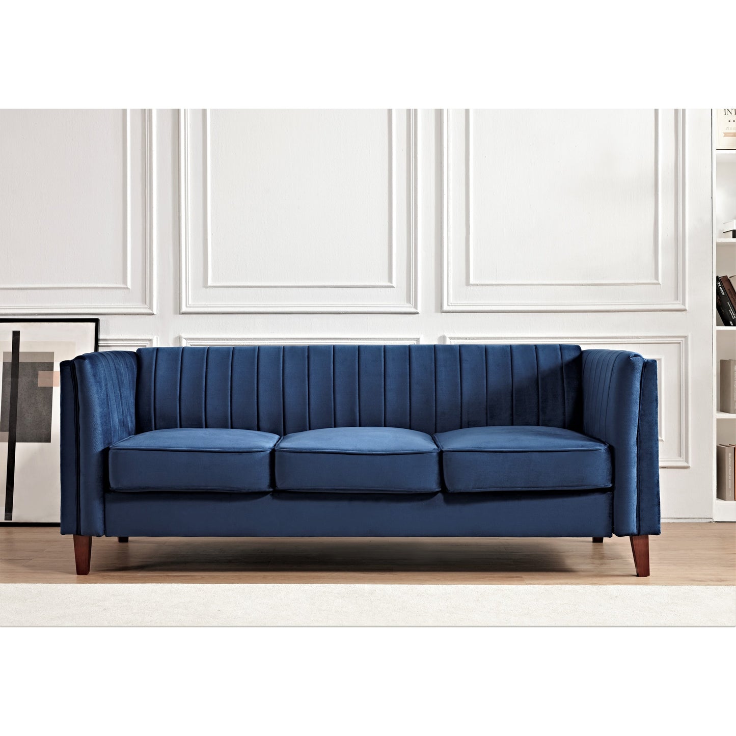 Canapé design carré capitonné Line