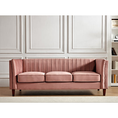 Canapé design carré capitonné Line