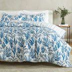 Parure de couette réversible toutes saisons en duvet synthétique Linery &amp; Co.