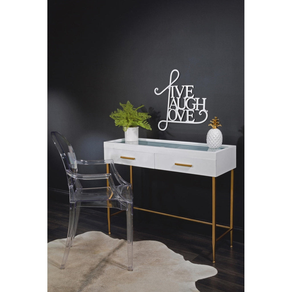 Décoration murale « Vivre, rire, aimer »