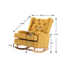Fauteuil à bascule confortable pour le salon