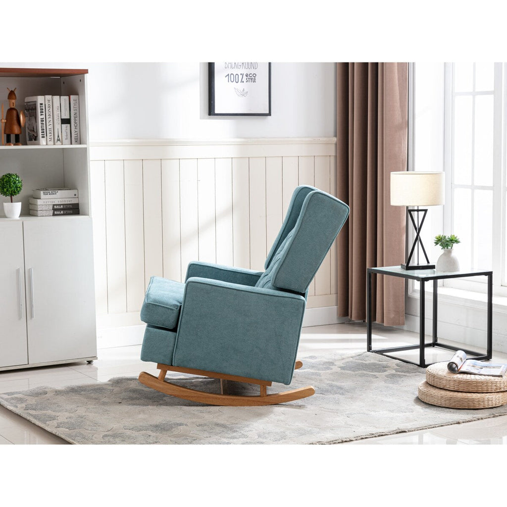 Fauteuil à bascule confortable pour le salon