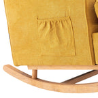 Fauteuil à bascule confortable pour le salon