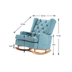 Fauteuil à bascule confortable pour le salon