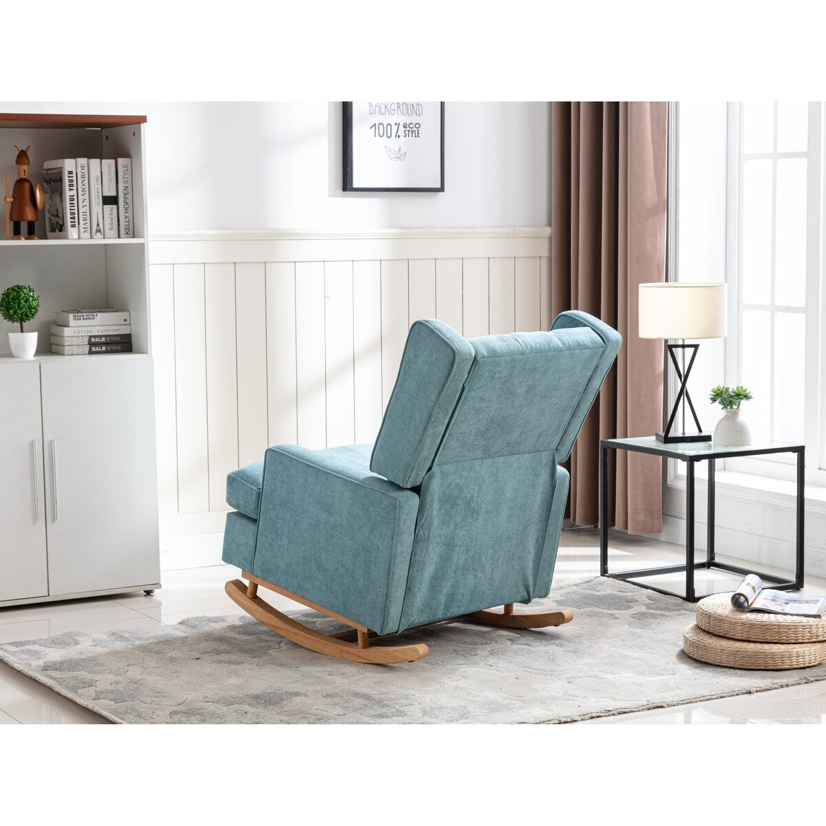 Fauteuil à bascule confortable pour le salon