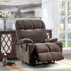 Fauteuil inclinable à double moteur Liyasi OKIN pour personnes âgées, inclinable à 180°, position infinie, avec massage thermique