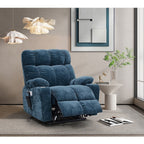 Fauteuil inclinable à double moteur Liyasi OKIN pour personnes âgées, inclinable à 180°, position infinie, avec massage thermique