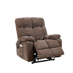 Fauteuil inclinable à double moteur Liyasi OKIN pour personnes âgées, inclinable à 180°, position infinie, avec massage thermique