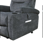 Fauteuil inclinable électrique Liyasi avec massage et chauffage pour personnes âgées