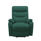 Fauteuil inclinable électrique Liyasi avec massage et chauffage pour personnes âgées