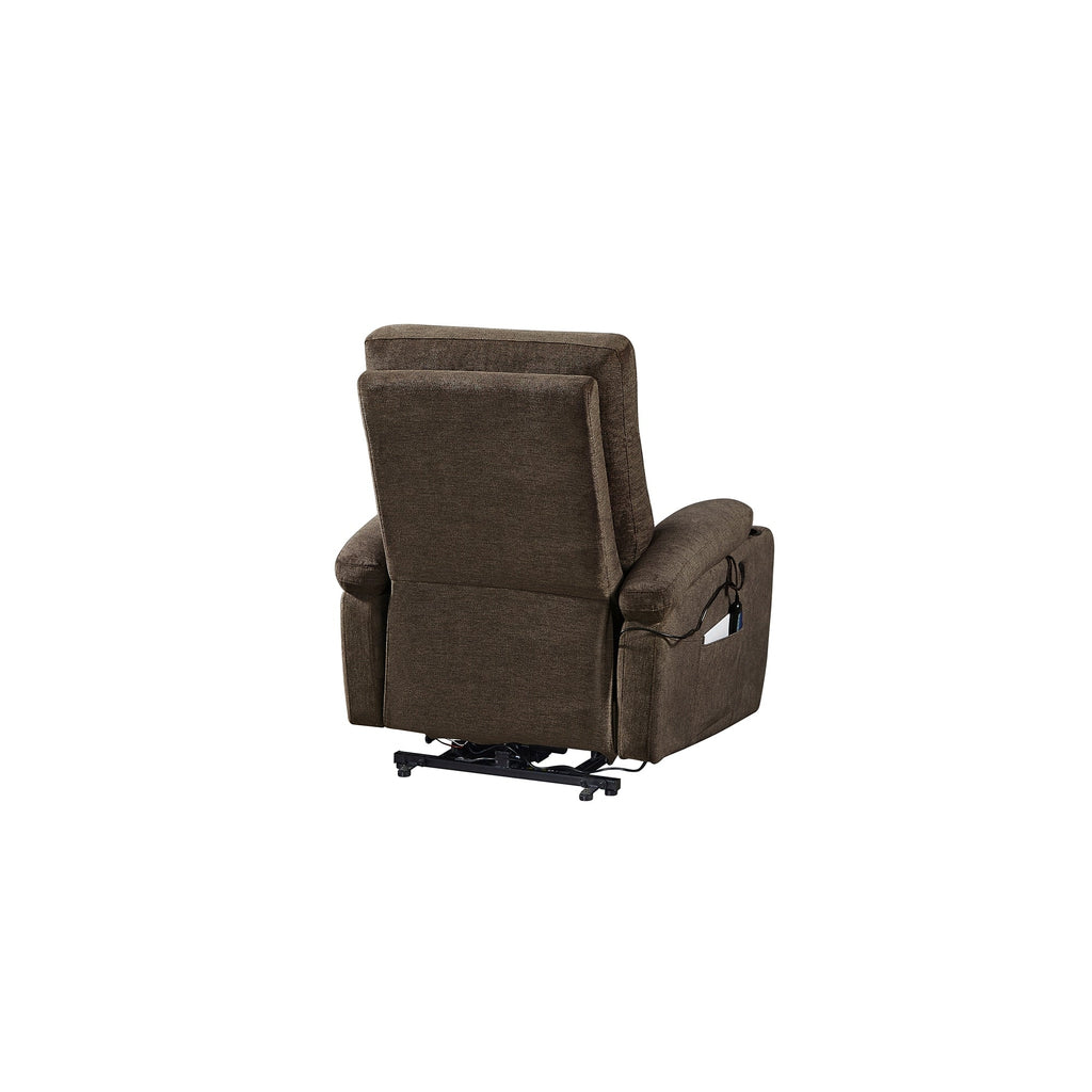 Fauteuil inclinable électrique Liyasi avec massage et chauffage pour personnes âgées