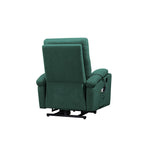 Fauteuil inclinable électrique Liyasi avec massage et chauffage pour personnes âgées