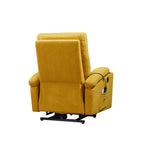 Fauteuil inclinable électrique Liyasi avec massage et chauffage pour personnes âgées