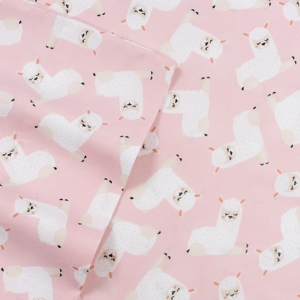 Parure de draps Lamas de Sweet Home Collection - Multi