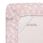 Parure de draps Lamas de Sweet Home Collection - Multi