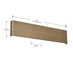 Applique murale LED Long Steak