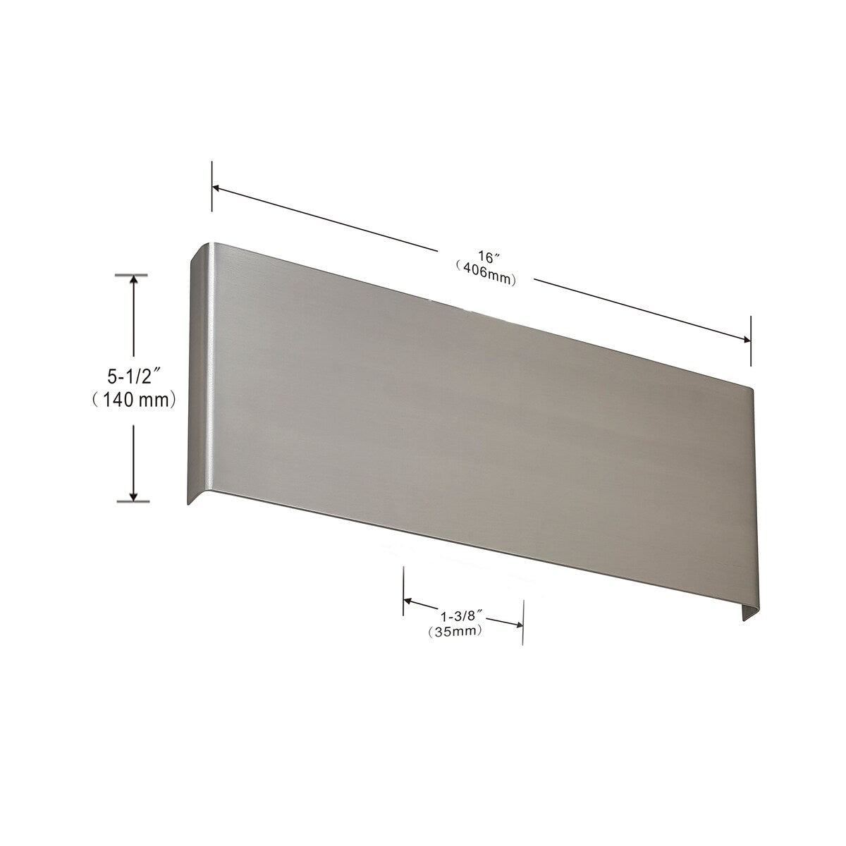 Applique murale LED Long Steak