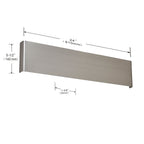 Applique murale LED Long Steak