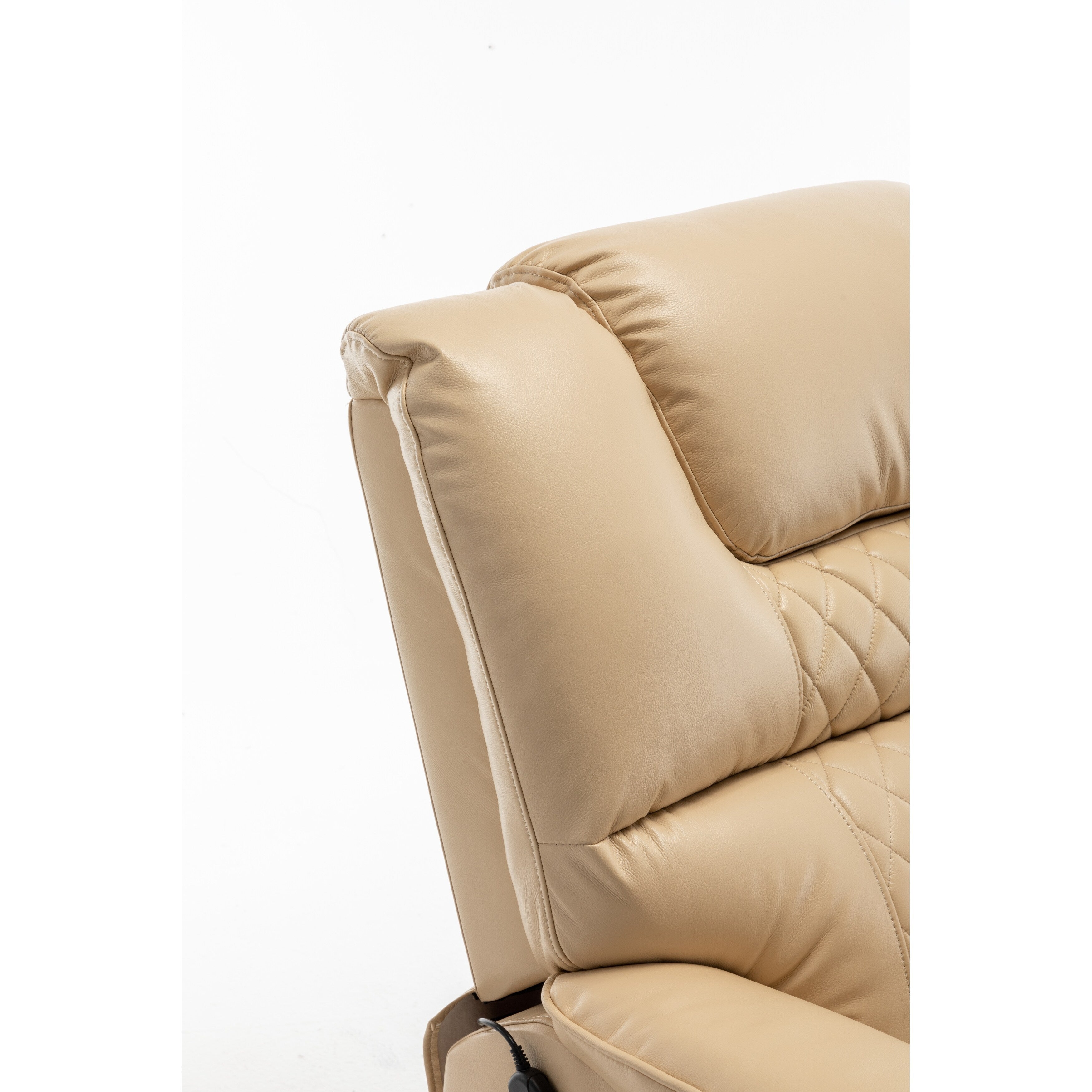 Fauteuil releveur de salon, fauteuil de relaxation, canapé, fauteuil de salon, alimentation électrique pour personnes âgées (position allongée à 180 degrés)