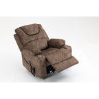 Fauteuil releveur de salon, fauteuil de relaxation, canapé, fauteuil de salon, alimentation électrique pour personnes âgées (position allongée à 180 degrés)