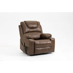 Fauteuil releveur de salon, fauteuil de relaxation, canapé, fauteuil de salon, alimentation électrique pour personnes âgées (position allongée à 180 degrés)