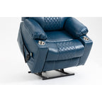 Fauteuil releveur de salon, fauteuil de relaxation, canapé, fauteuil de salon, alimentation électrique pour personnes âgées (position allongée à 180 degrés)