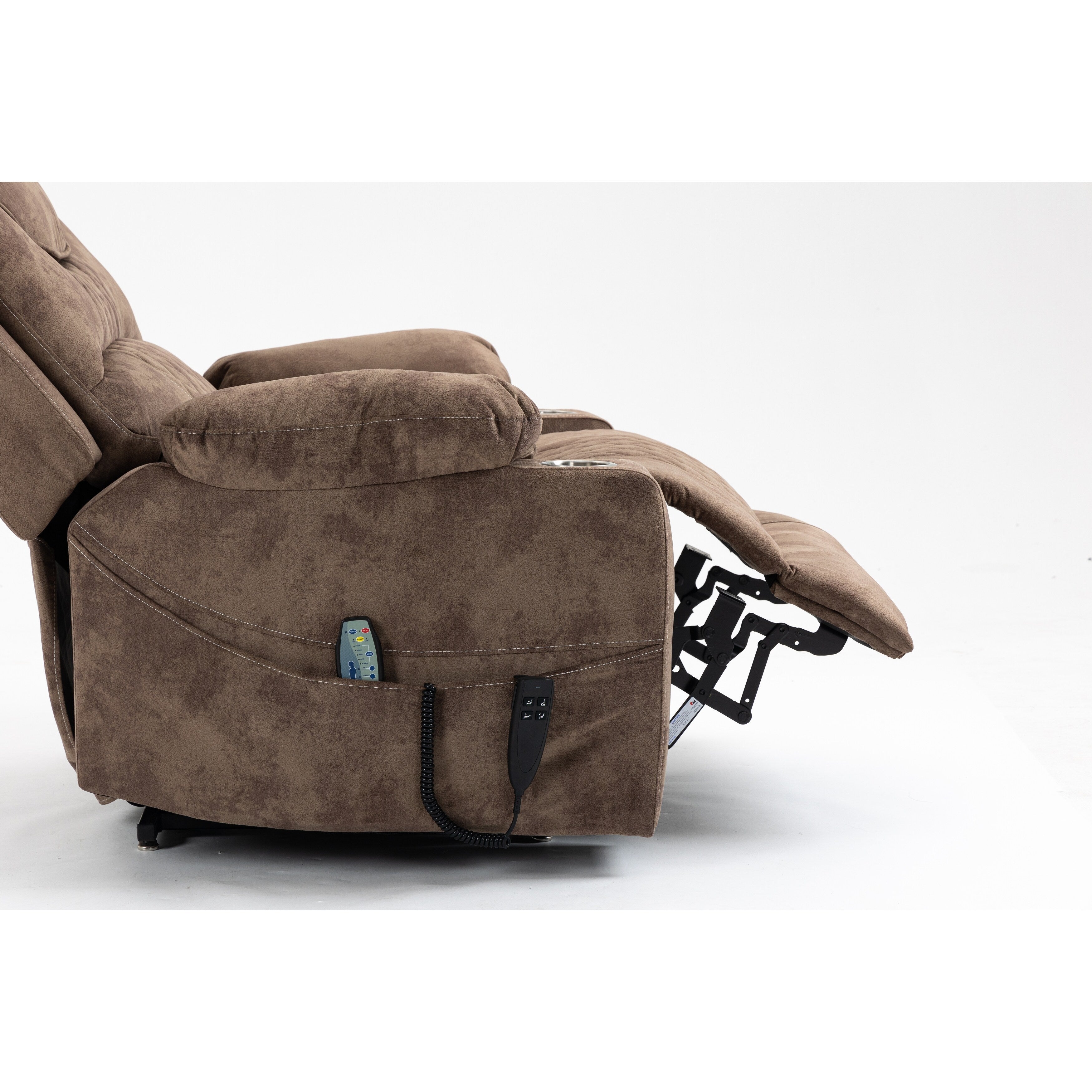 Fauteuil releveur de salon, fauteuil de relaxation, canapé, fauteuil de salon, alimentation électrique pour personnes âgées (position allongée à 180 degrés)