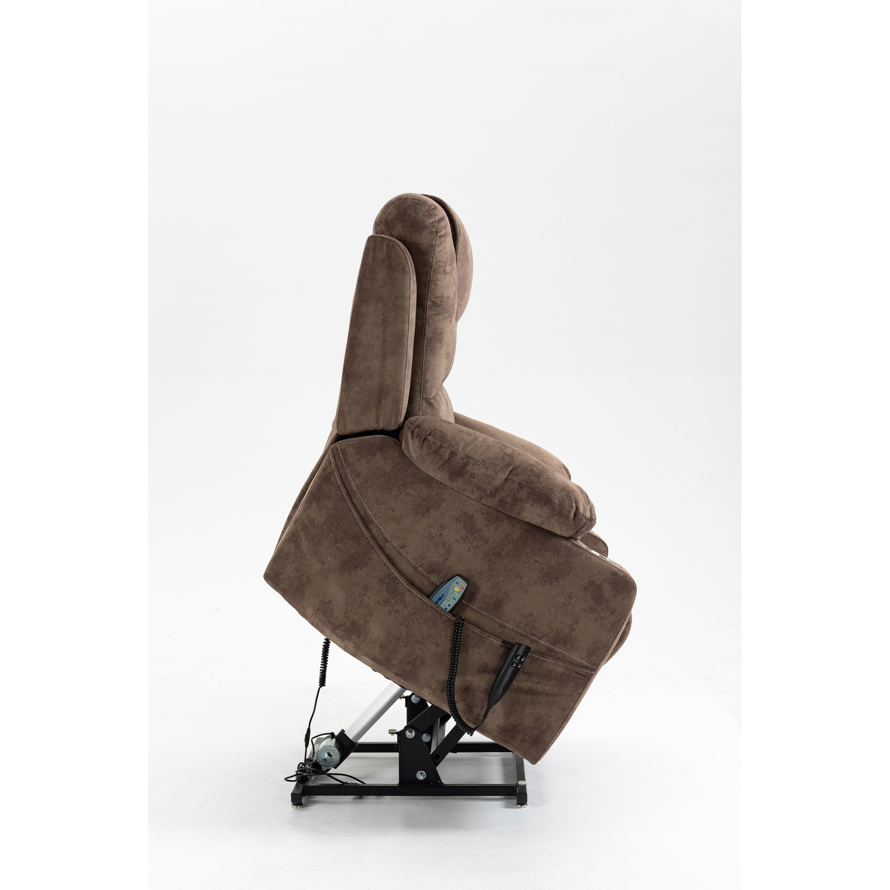 Fauteuil releveur de salon, fauteuil de relaxation, canapé, fauteuil de salon, alimentation électrique pour personnes âgées (position allongée à 180 degrés)