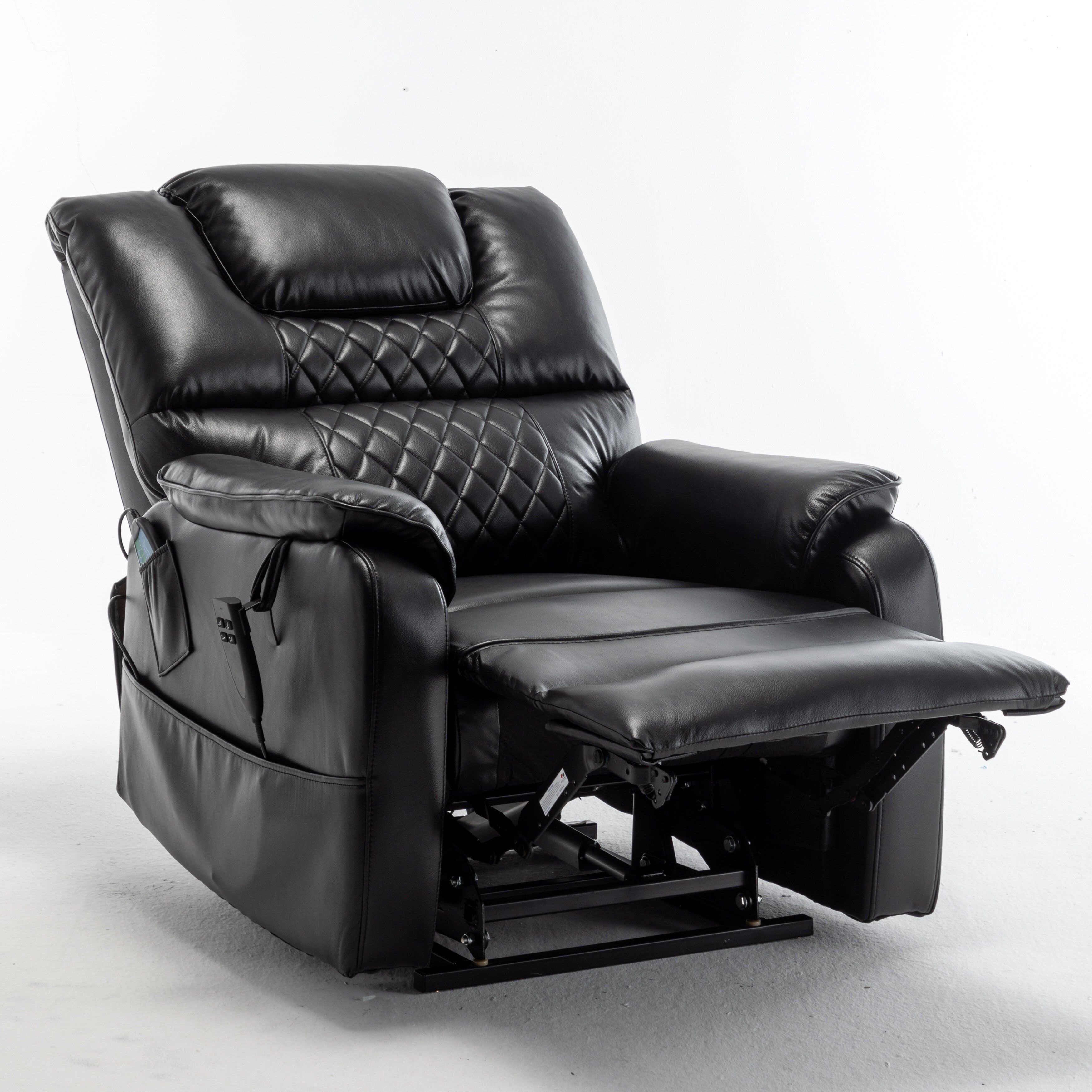 Fauteuil releveur de salon, fauteuil de relaxation, canapé, fauteuil de salon, alimentation électrique pour personnes âgées (position allongée à 180 degrés)