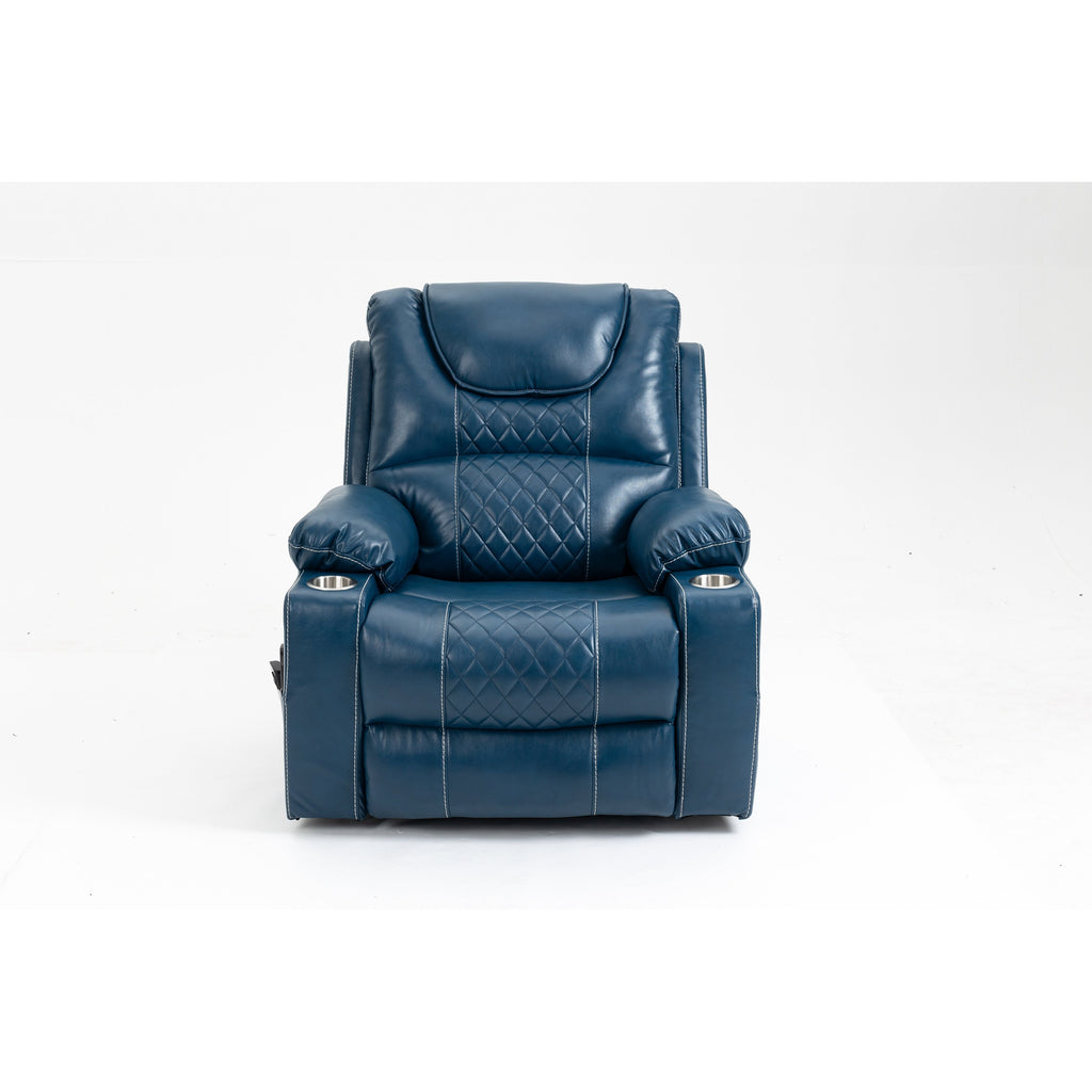 Fauteuil releveur de salon, fauteuil de relaxation, canapé, fauteuil de salon, alimentation électrique pour personnes âgées (position allongée à 180 degrés)