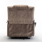 Fauteuil releveur de salon, fauteuil de relaxation, canapé, fauteuil de salon, alimentation électrique pour personnes âgées (position allongée à 180 degrés)