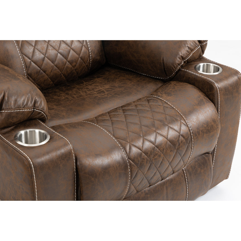 Fauteuil releveur de salon, fauteuil de relaxation, canapé, fauteuil de salon, alimentation électrique pour personnes âgées (position allongée à 180 degrés)