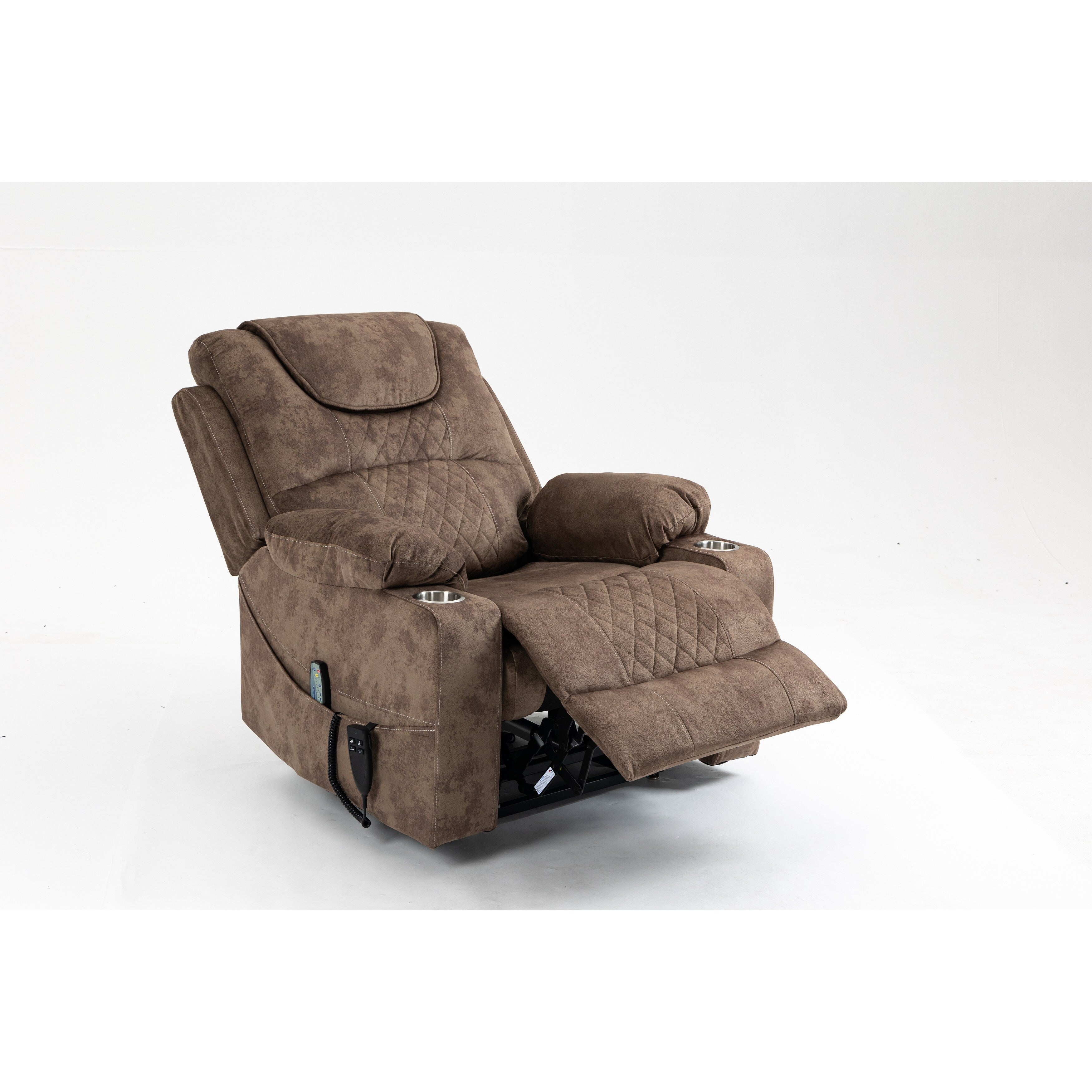 Fauteuil releveur de salon, fauteuil de relaxation, canapé, fauteuil de salon, alimentation électrique pour personnes âgées (position allongée à 180 degrés)