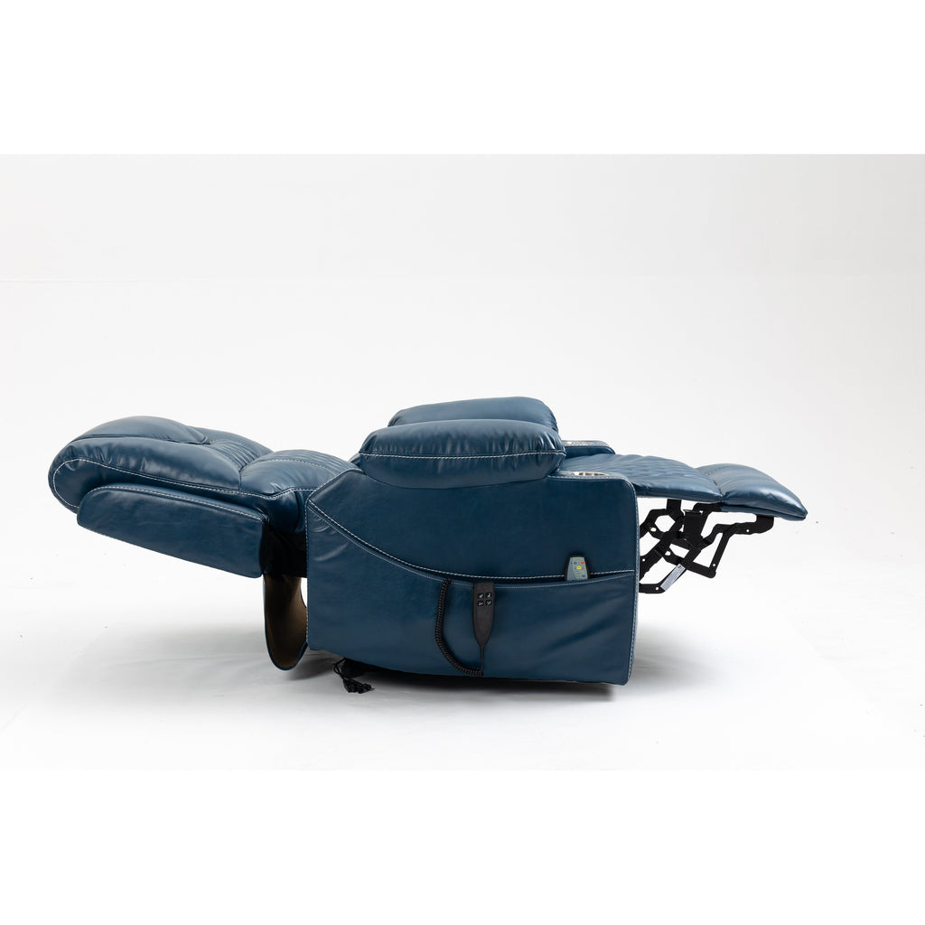 Fauteuil releveur de salon, fauteuil de relaxation, canapé, fauteuil de salon, alimentation électrique pour personnes âgées (position allongée à 180 degrés)